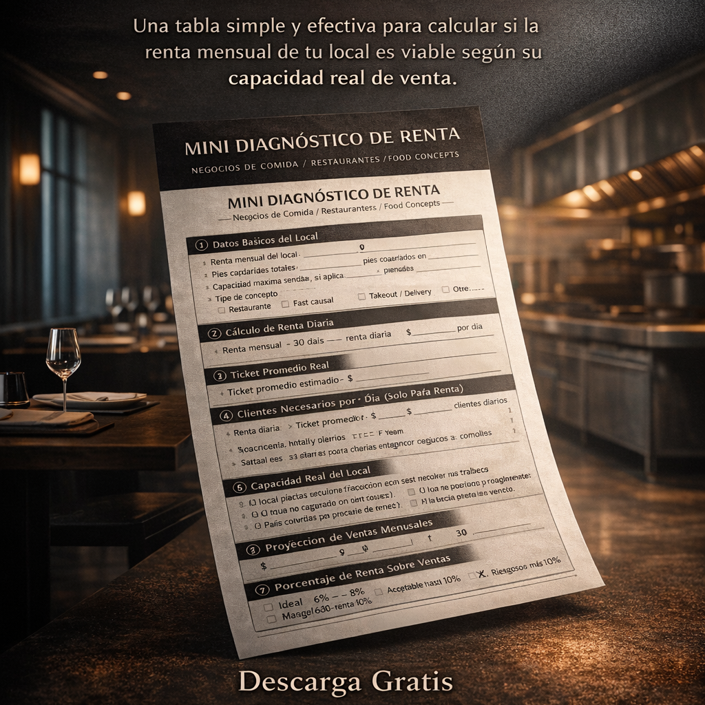 ¿Tu local puede pagar su propia renta?