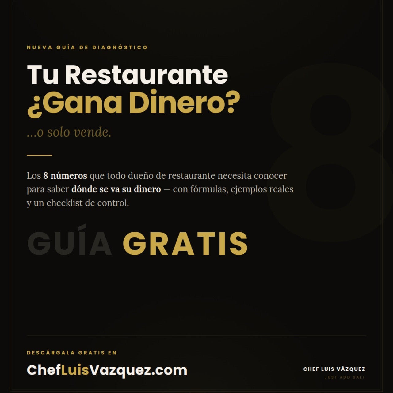 Los 8 Números Que Definen Si Tu Restaurante Gana Dinero