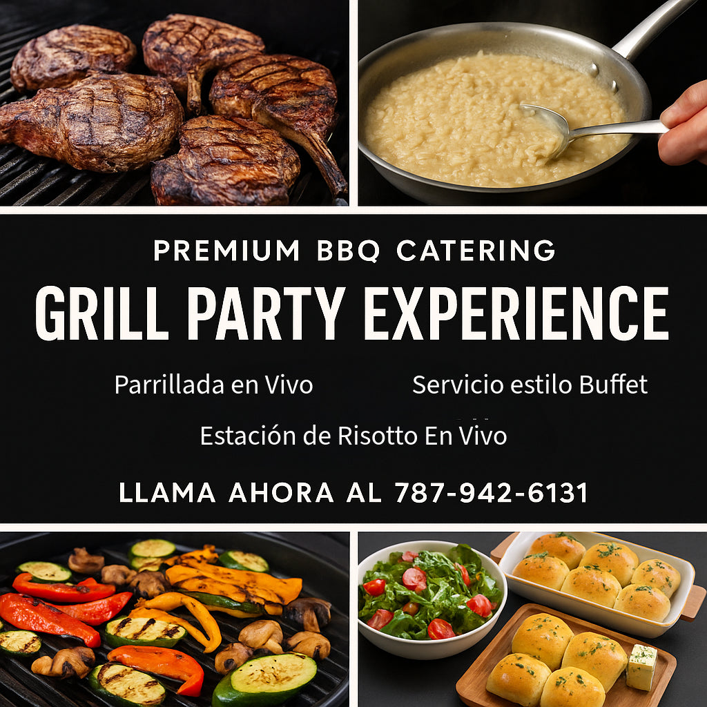GRILL PARTY EXPERIENCE – BBQ STATION PREMIUM