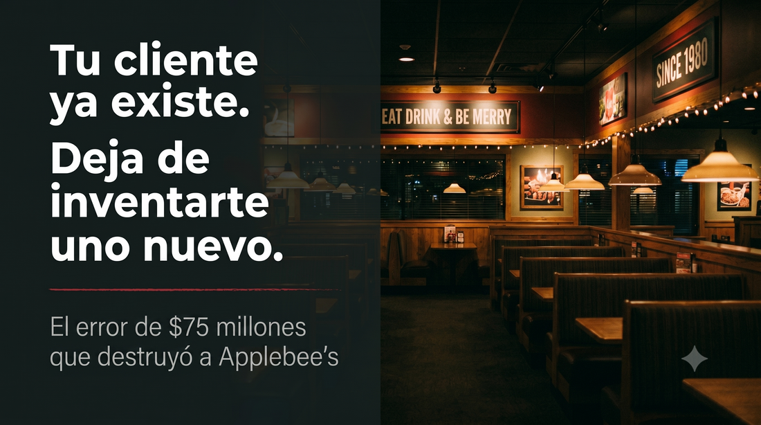 Tu cliente ya existe. Deja de inventarte uno nuevo.
