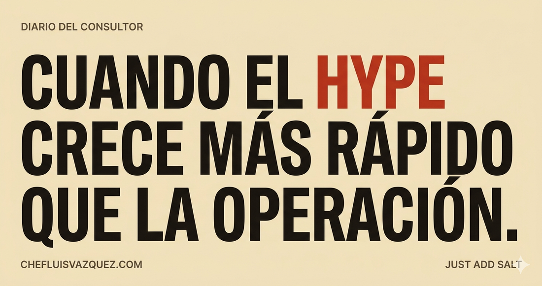 Cuando el hype en las redes crece más rápido que la operación