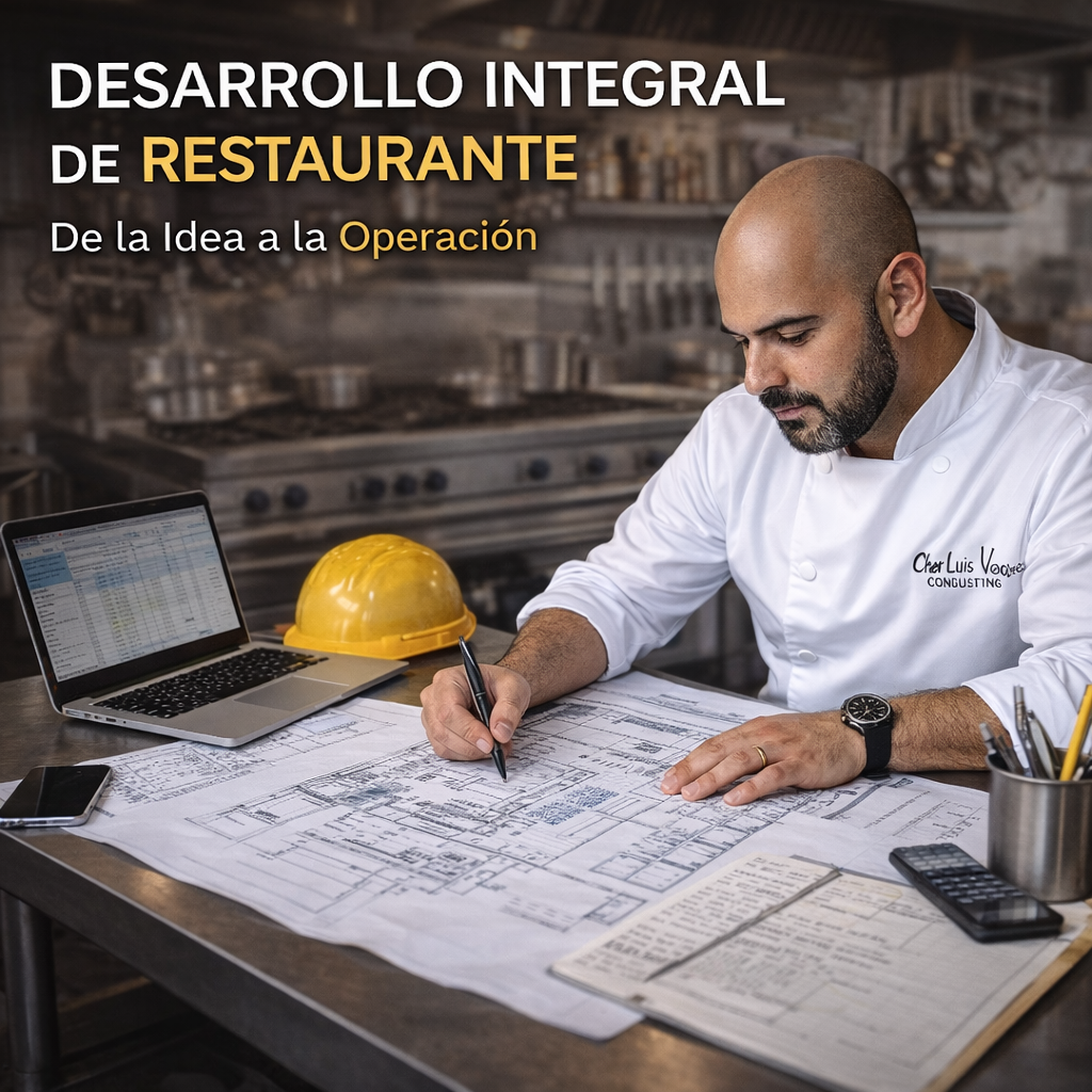 Apertura de Restaurante – Desarrollo Completo de Concepto y Operación