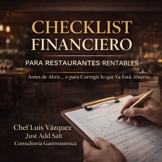 Checklist Financiero para Restaurantes Rentables