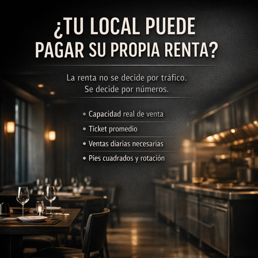 ¿Tu local puede pagar su propia renta?
