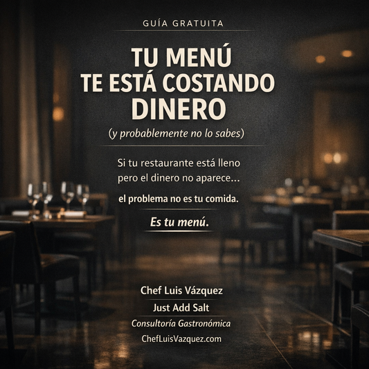 Guía Ingeniería de Menu: Tu Menú Te Está Costando Dinero