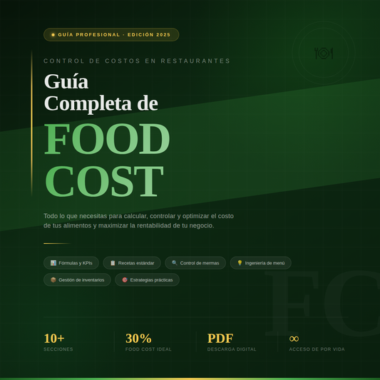 Control y Optimización de Costos en Alimentos y Bebidas