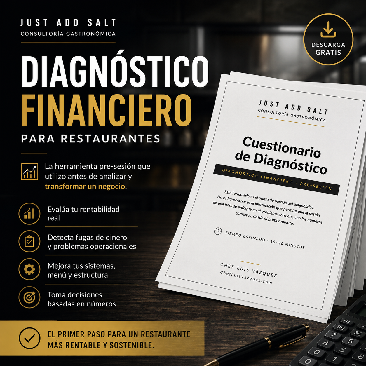 Diagnóstico Financiero para Restaurantes