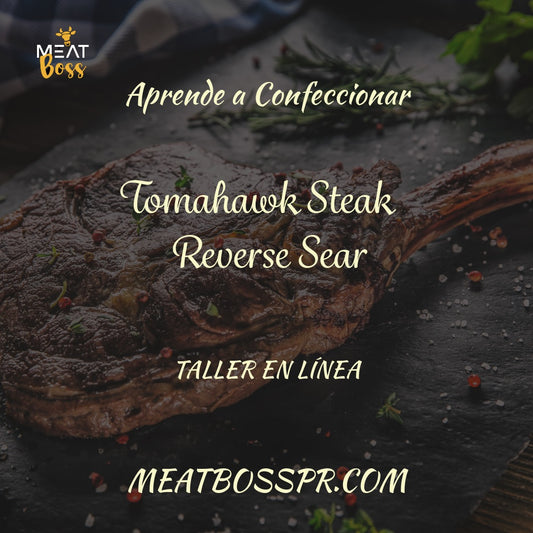 Prepara un Tomahawk Reverse Sear a Parrilla de Gas